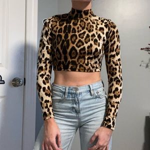 Cheetah Croptop